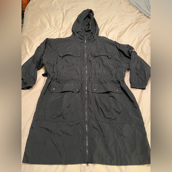 ADIDAS STELLA MCCARTNEY LIGHTWEIGHT PARKA rain coat windbreaker jacket oversized - Picture 4 of 14